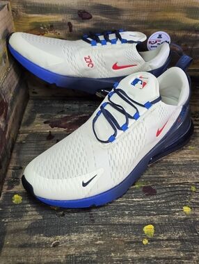 Nike Air Max 270 x Los Angeles Dodgers City Connect HQ7997-100 MLB Size 13 New